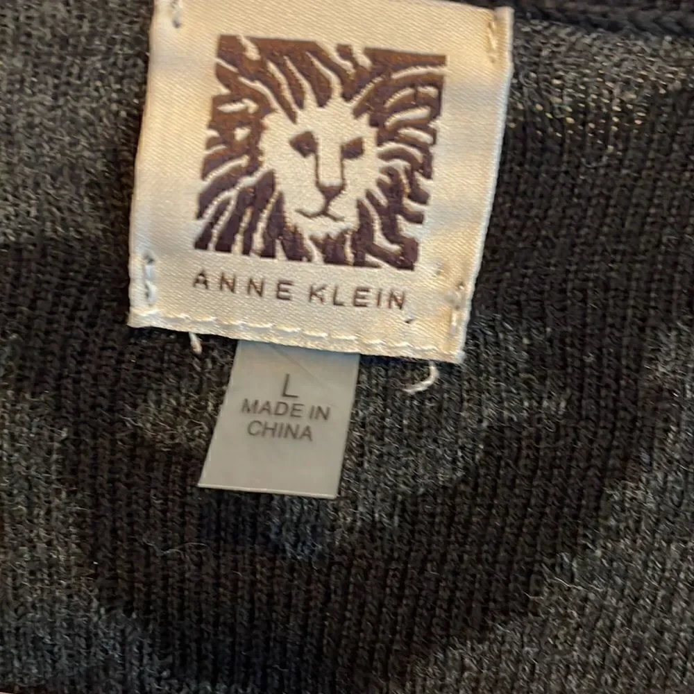 Anne Klein Ladies Animal Print Cardigan - L - Great Condition